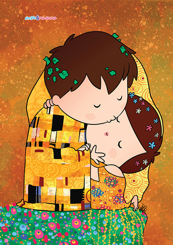 il Bacio di Klimt - Simple&Madama