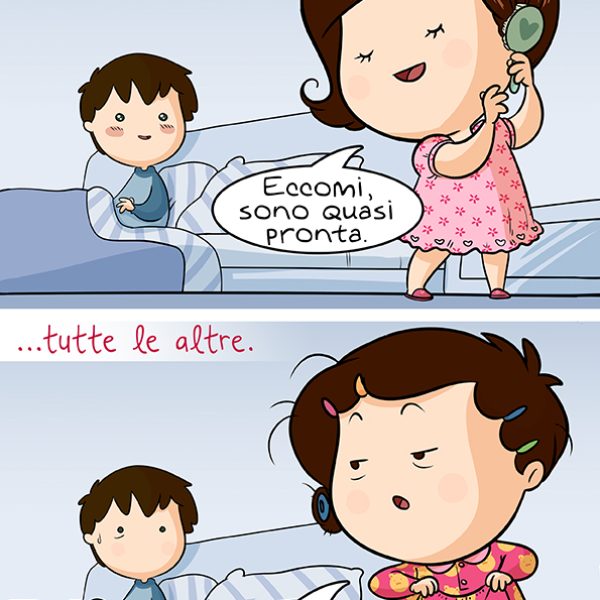Prepararsi per la notte