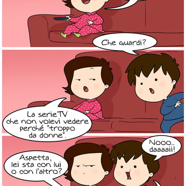 Che guardi?