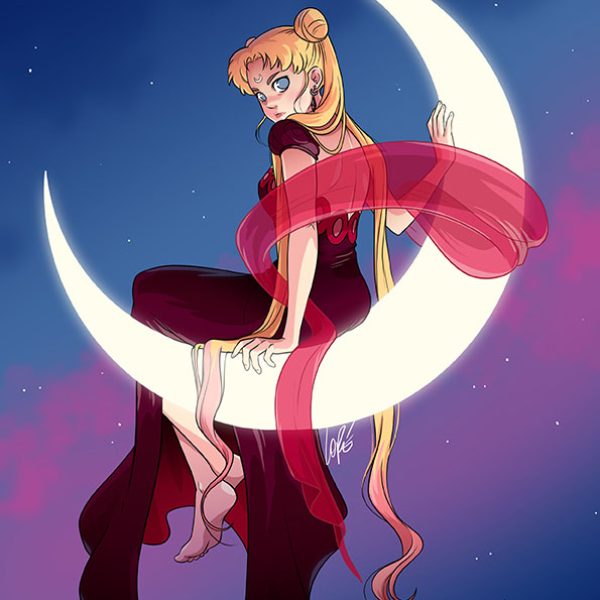 Stampa: Sailor Moon - Dark Lady